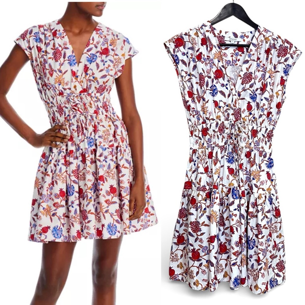Derek Lam 10 Crosby Tora Printed Mini Dress